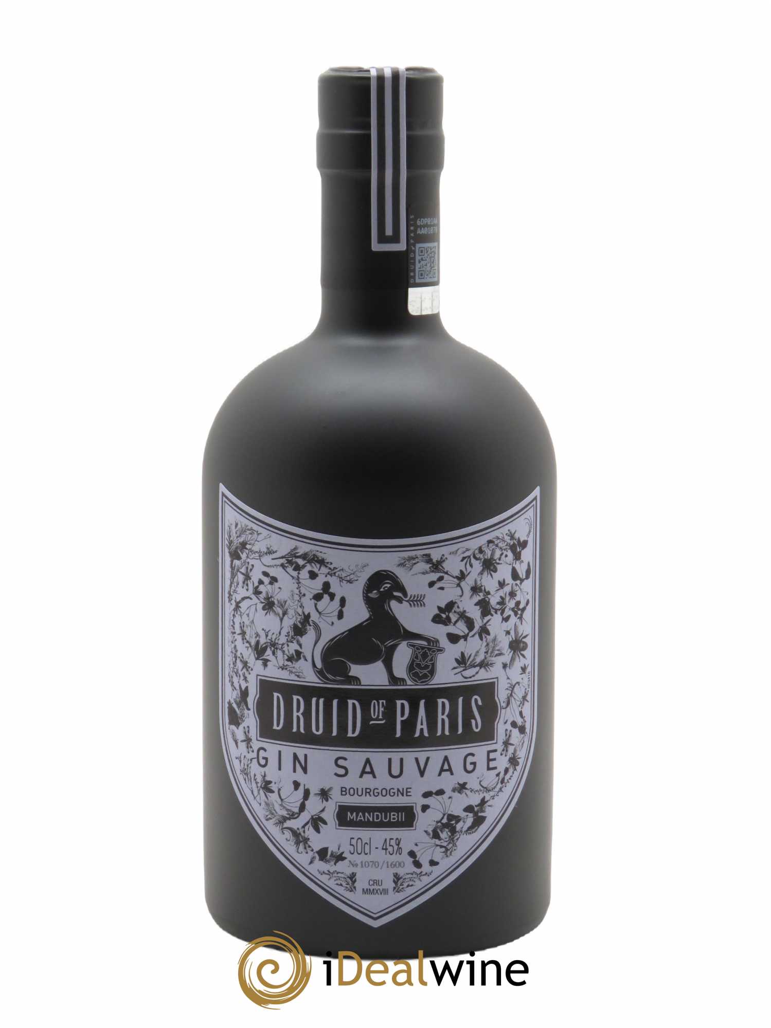 Gin Manubii Druid of Paris (50cl)  - Lot de 1 Bouteille