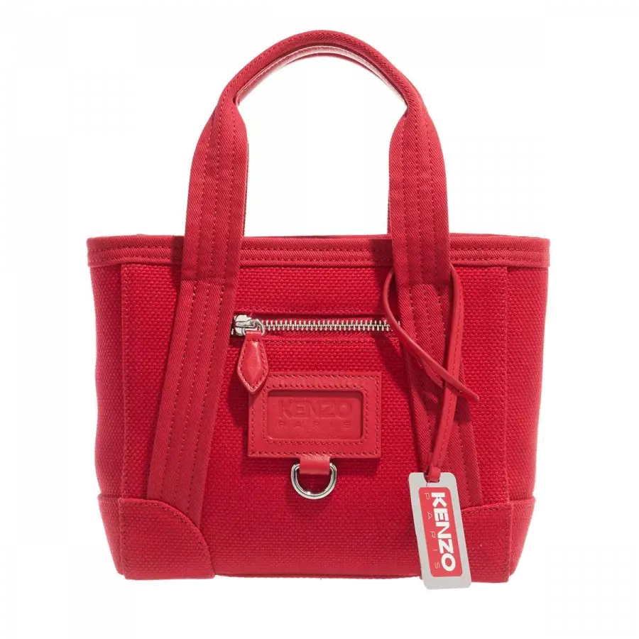 KENZO - Kenzo Handle Bags Canvas Red - rot