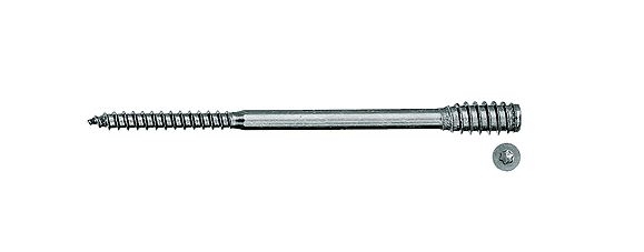 Vis d'espacement Fischer 59052 ASL 4,5 x 80 en acier électro-galvanisé, lot de 100 pièces