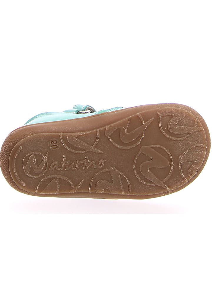 Naturino Leder-Halbsandalen in Türkis günstig kaufen