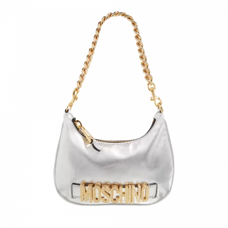 Moschino - Moschino Clutches & Evening Bags Metallkette Silver - silber