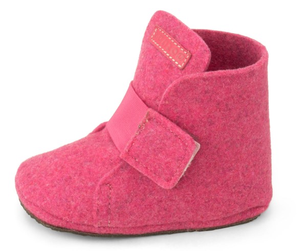 ZeaZoo ~ Hausschuh Bambi Wollfilz ~ Pink