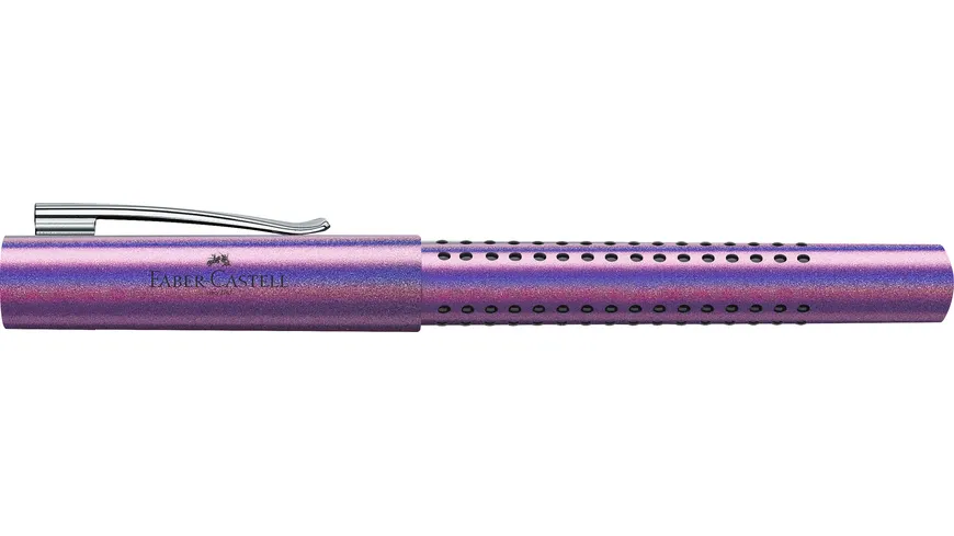 FABER-CASTELL Füller Grip Edition Glam M violet