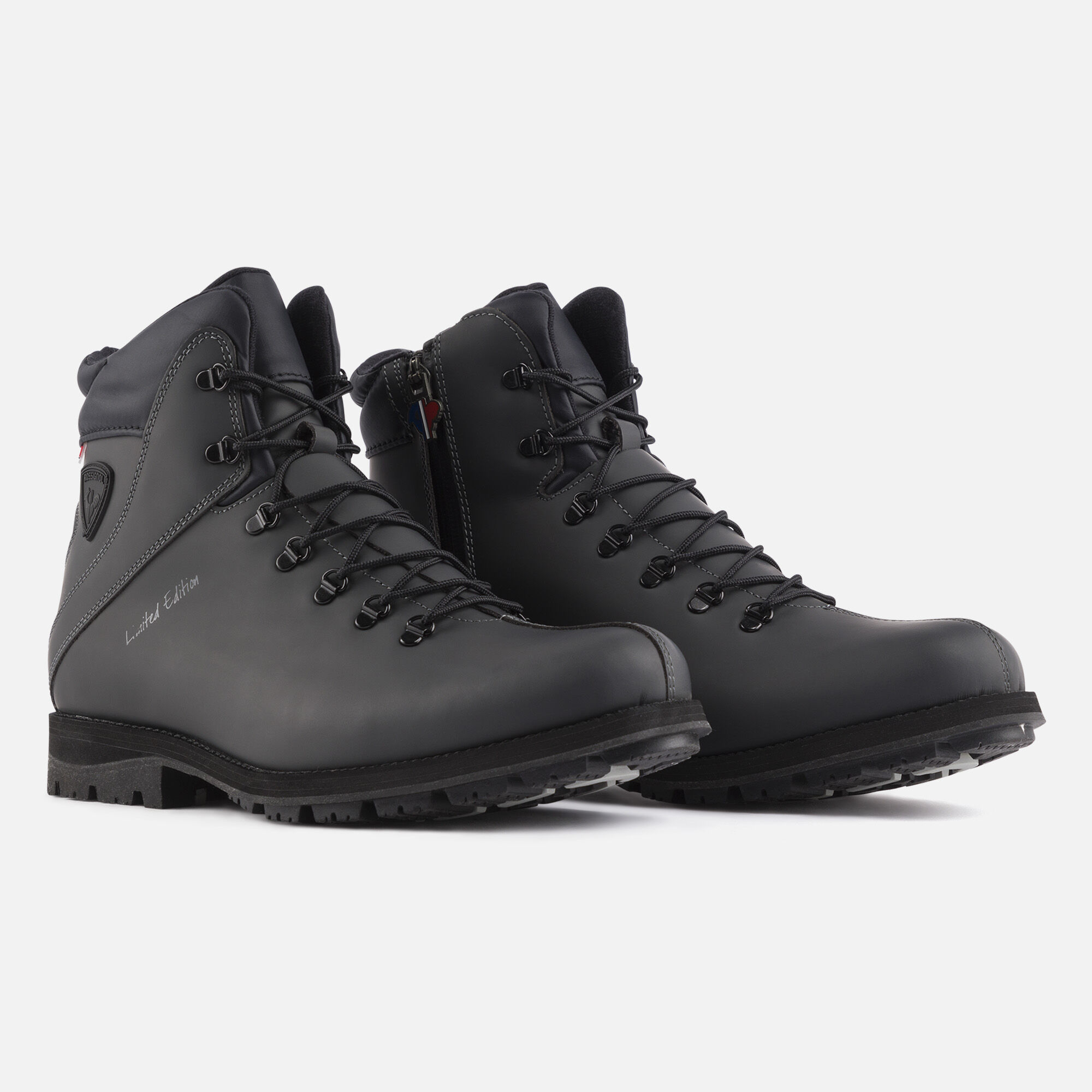 Bottines Chamonix noires homme