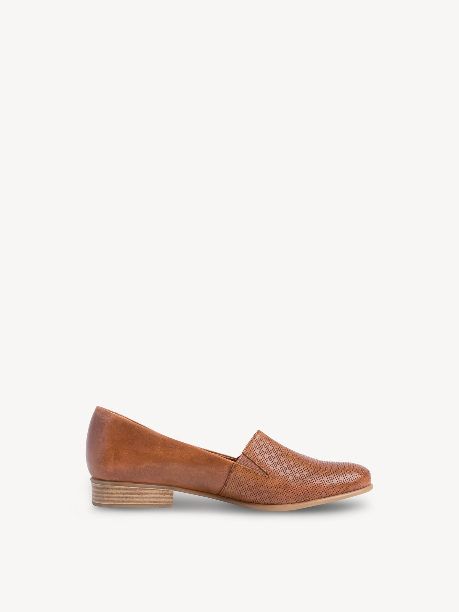Slipper en cuir - marron