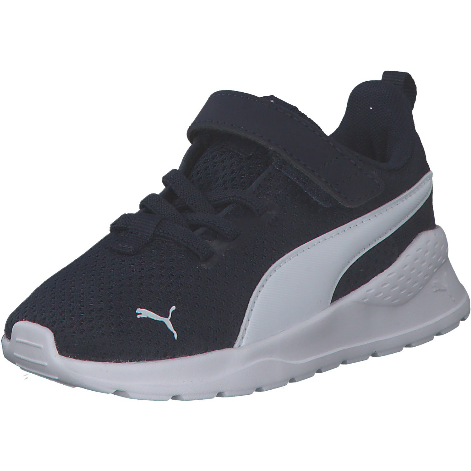 Puma Anzarun Lite AC Inf 372010, Sneakers Low, Kinder, peacoat-puma white