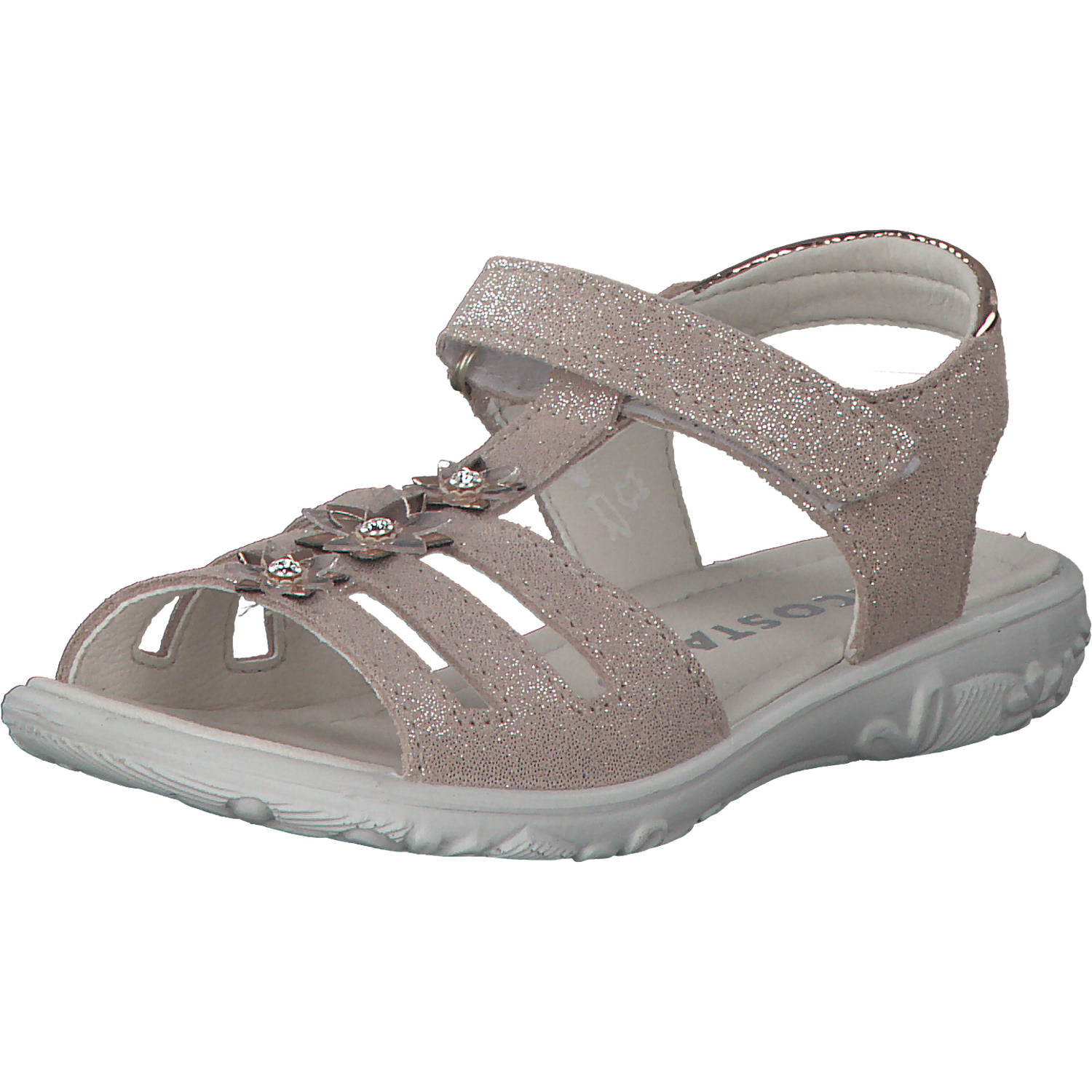 Ricosta Cleo 6422800, Sandalen (Kinder), Kinder, Rosa/Beige