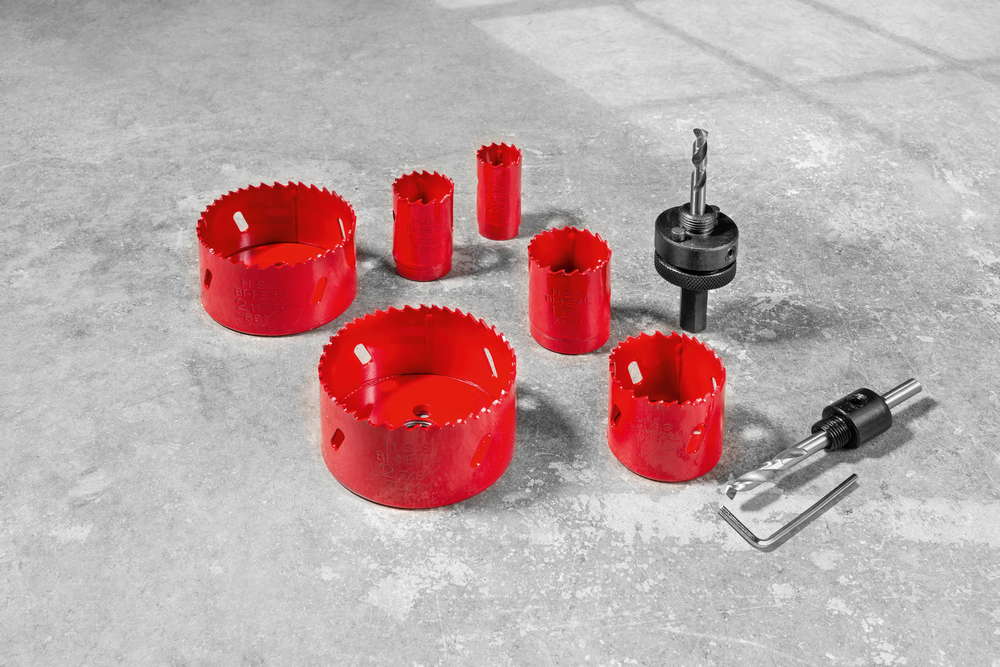 Kraft Werkzeuge Bi-Metall Lochsägen-Set 10tlg.