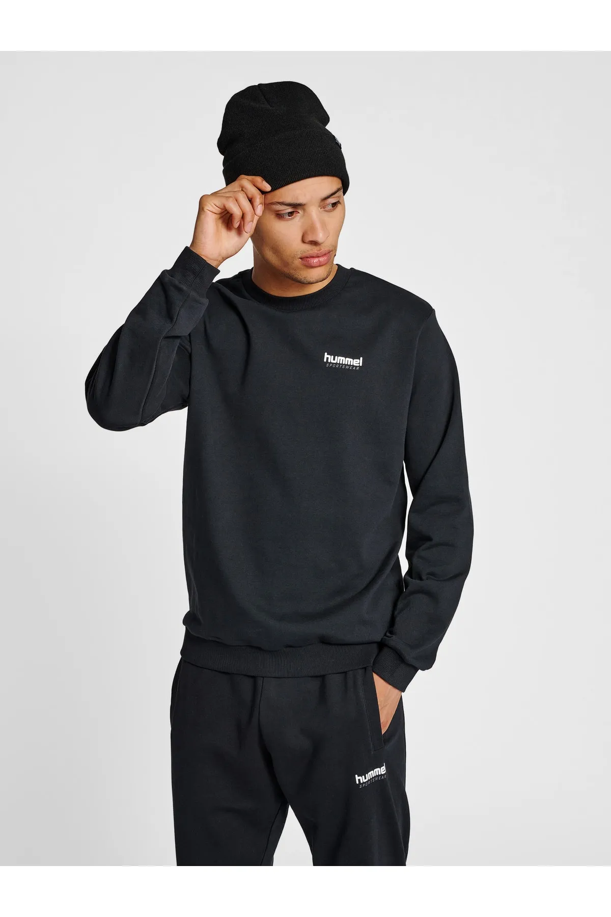 hummel  Sweatshirt - Schwarz - Regular Fit
