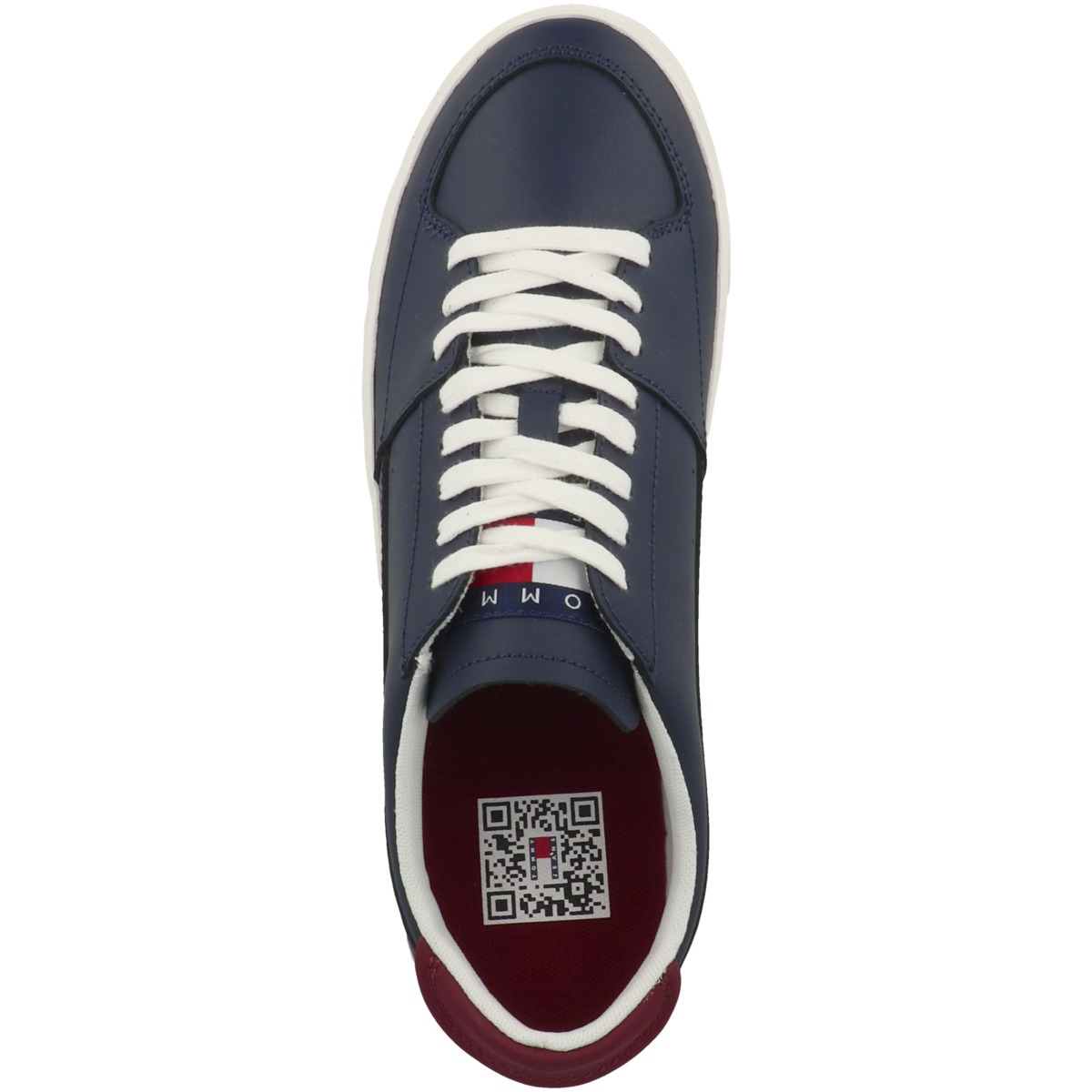 Tommy Hilfiger Tommy Jeans Vulcanized Leather Sneaker Low dunkelblau