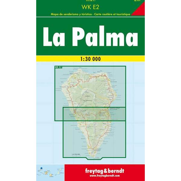 La Palma 1 : 30 000. Wander- und Freizeitkarte - Wanderkarte