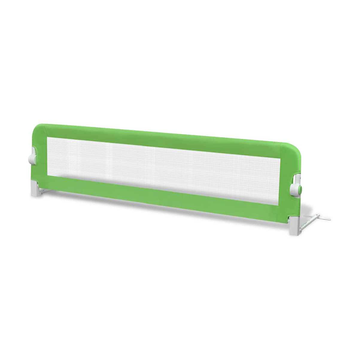 Kleinkind-Bettschutzgitter 2 Stk. Grün 150x42 cm