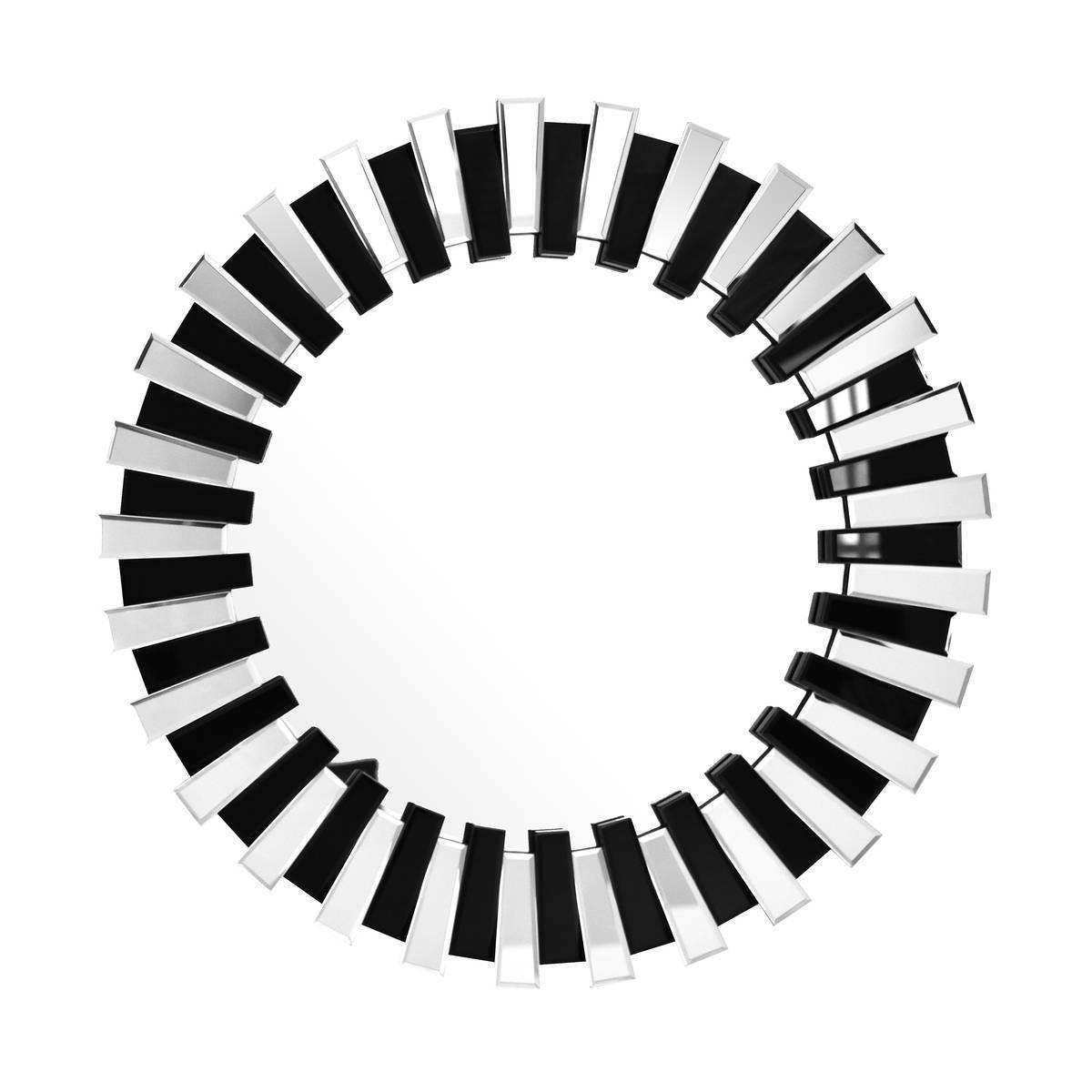 Kayoom Wandspiegel Apollon 910 Silber / Schwarz