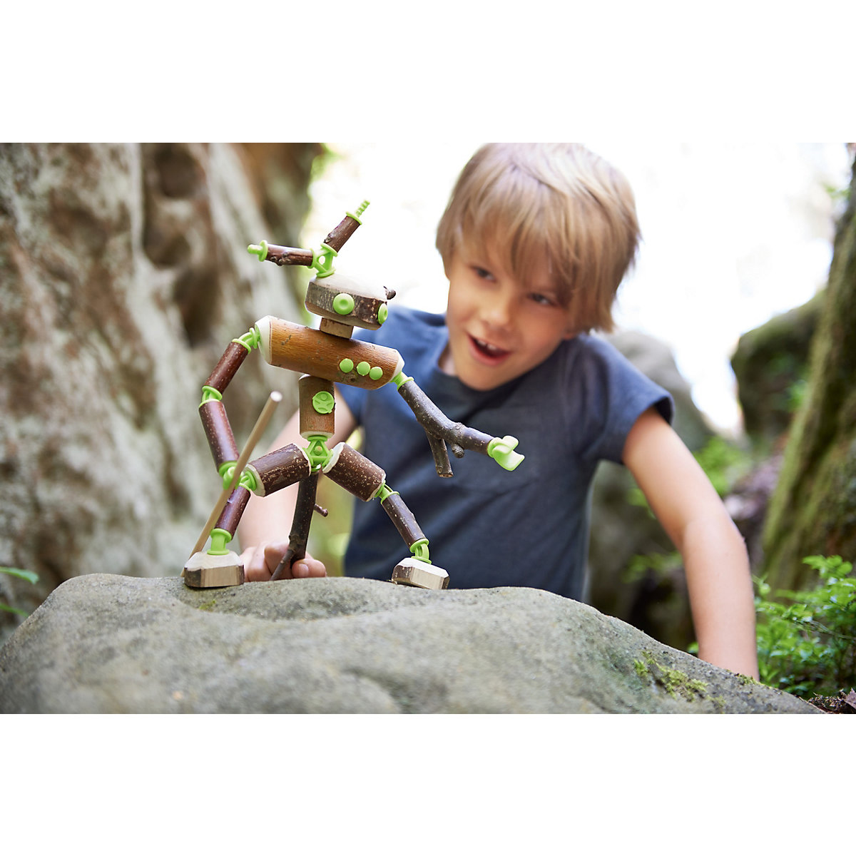 HABA 305343 Terra Kids Connectors – Konstruktions-Set Figuren