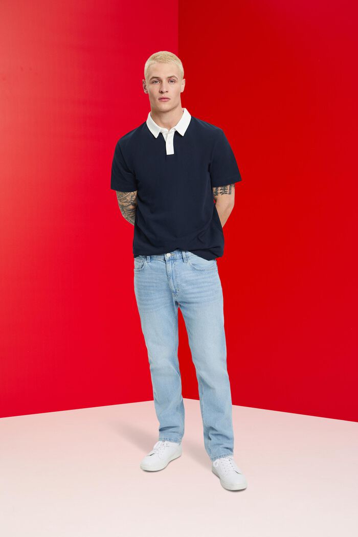Poloshirt aus Baumwoll-Piqué