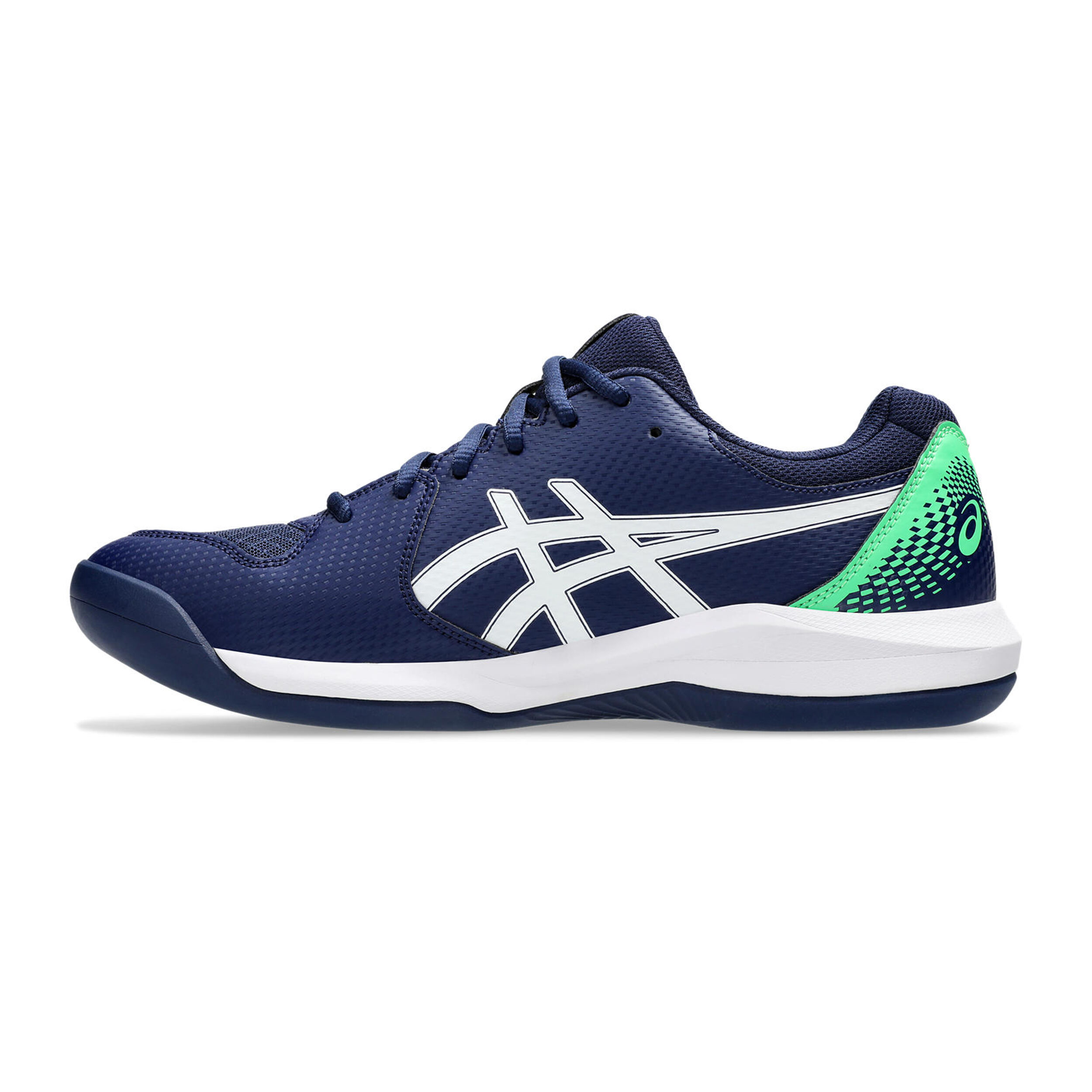 Gel-Dedicate 8 Indoor Teppichschuh Herren - Blau, Weiß