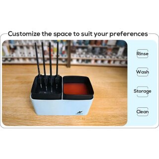 Krydrufi - Cleaning & Brush Holder Module - Grün / Sand