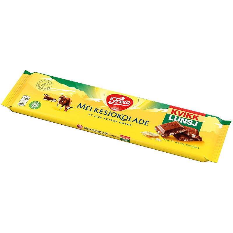 Freia Melkesjokolade Kvikk Lunsj 200 g Freia