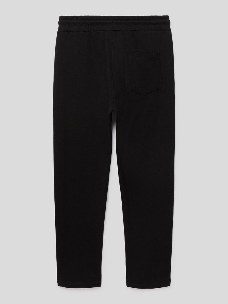 Sweatpants mit Eingrifftaschen in schwarz