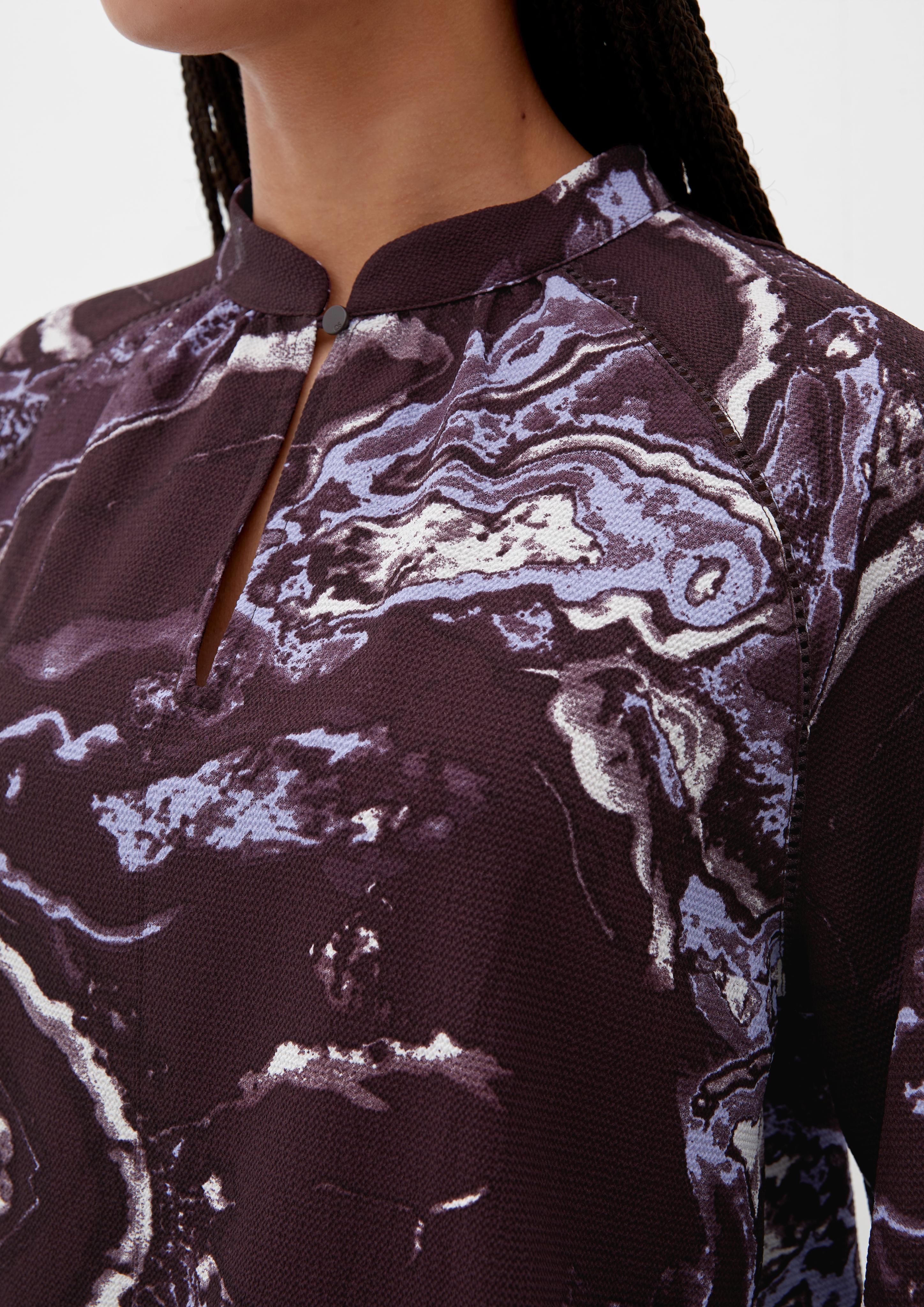 Bluse mit Lochstickerei  2120017-49A0