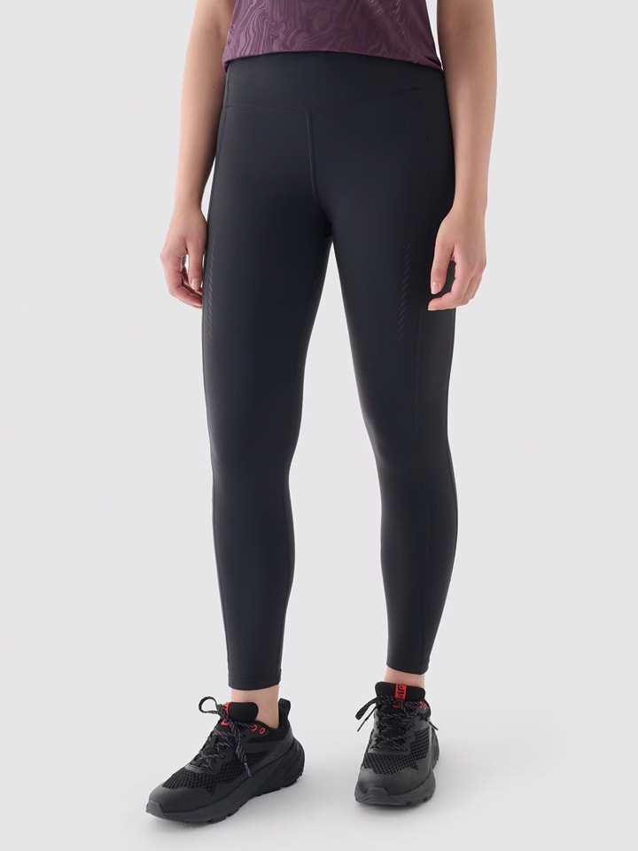 4F Trainingsleggings in Schwarz günstig kaufen