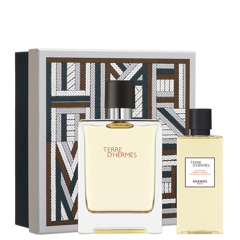 HERMÈS Coffret Terre d'Hermès, Eau de Toilette, 100 ml + 80 ml Coffret
