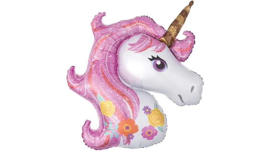 Amscan - Folienballon MAGICAL Unicorn Super Shape P35