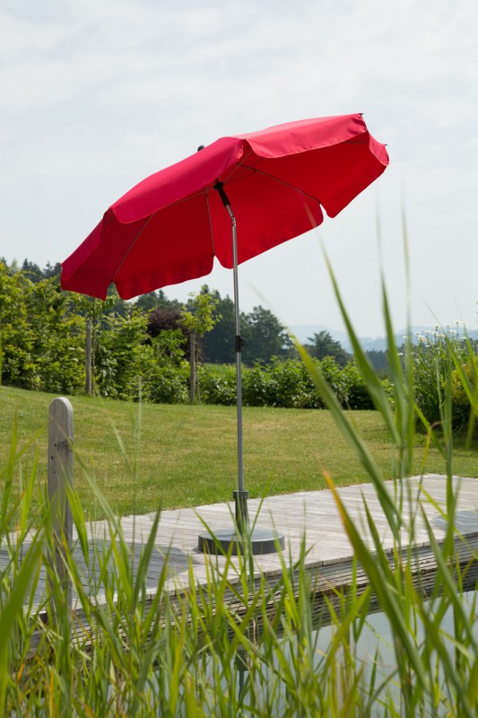 Schneider Schirme Schneider Sonnenschirm LOCARNO, ca. 200 cm Ø, rot