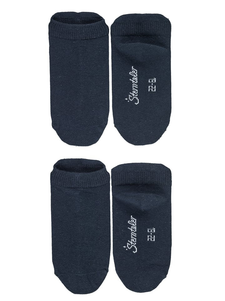 Sterntaler Sneaker-Socken 2er-Pack uni in marineblau günstig kaufen