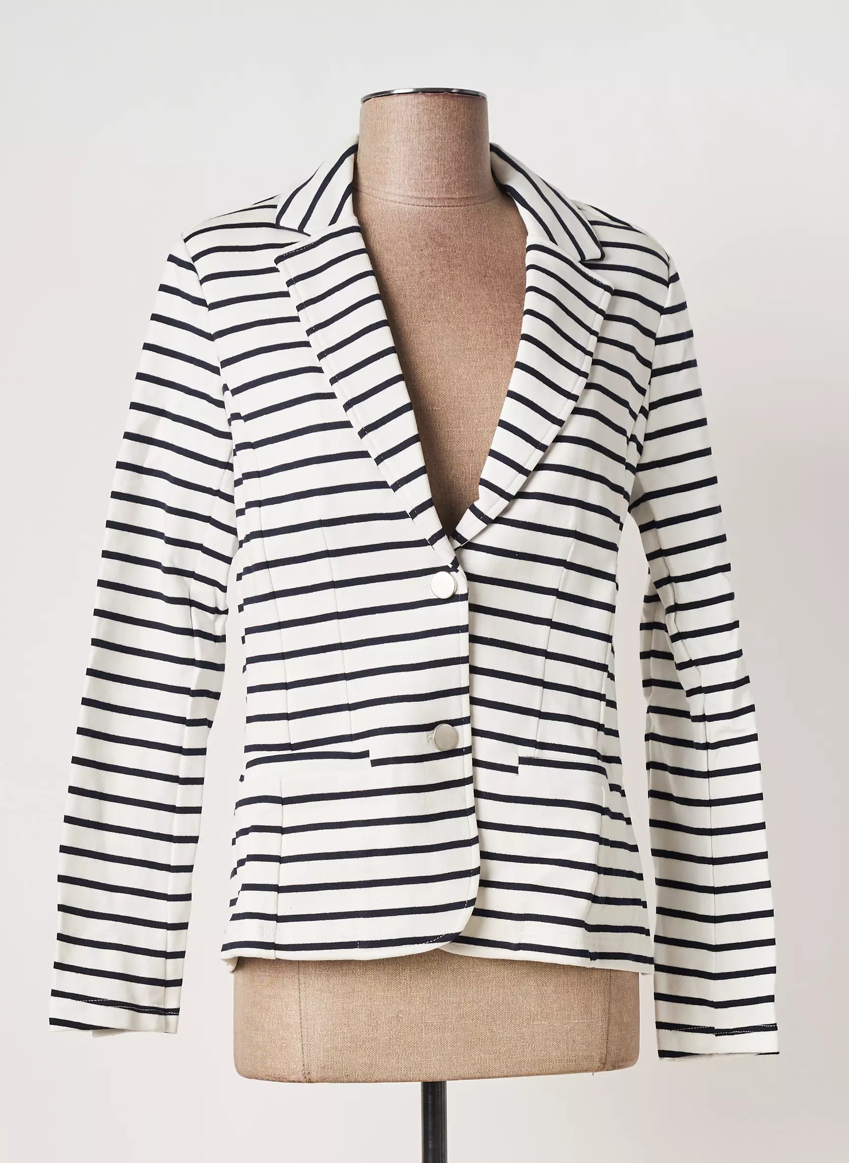 Julie Guerlande Blazers Femme couleur blanc