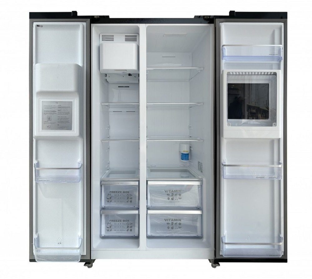 Kaiser Küchengeräte Kühl-/Gefrierkombination KS 90500 RS, 91.1 cm breit, Side-by-Side Kühlschrank No Frost 556 l,Festwasseranschlüß