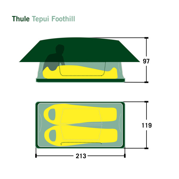 TEPUI FOOTHILL - Dachzelt
