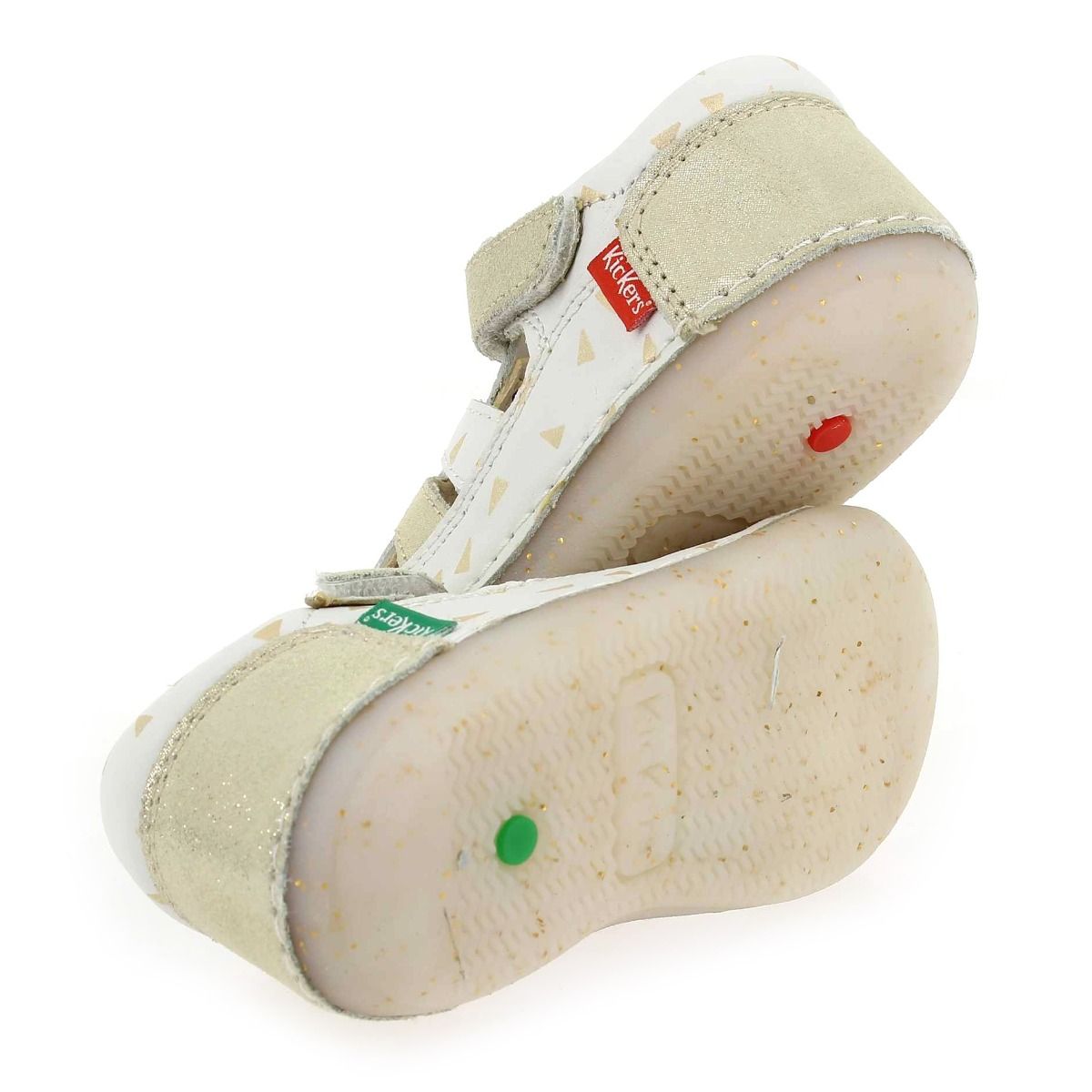 Kickers  SUSHY E23 - Blanc Or