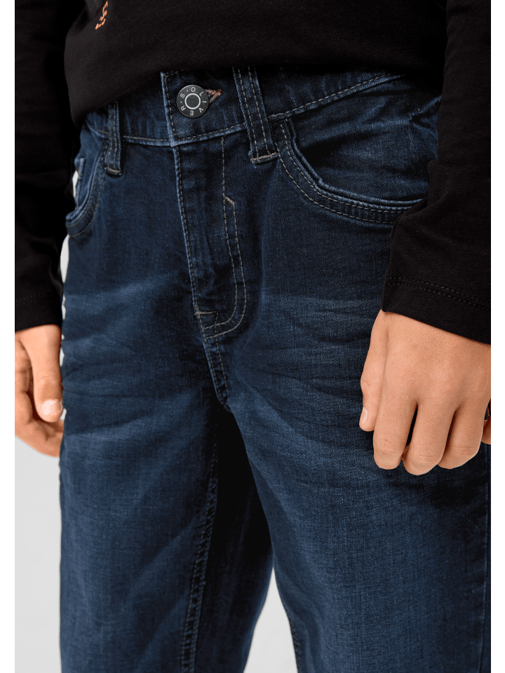 s.Oliver Denim Hose lang in Blau günstig kaufen