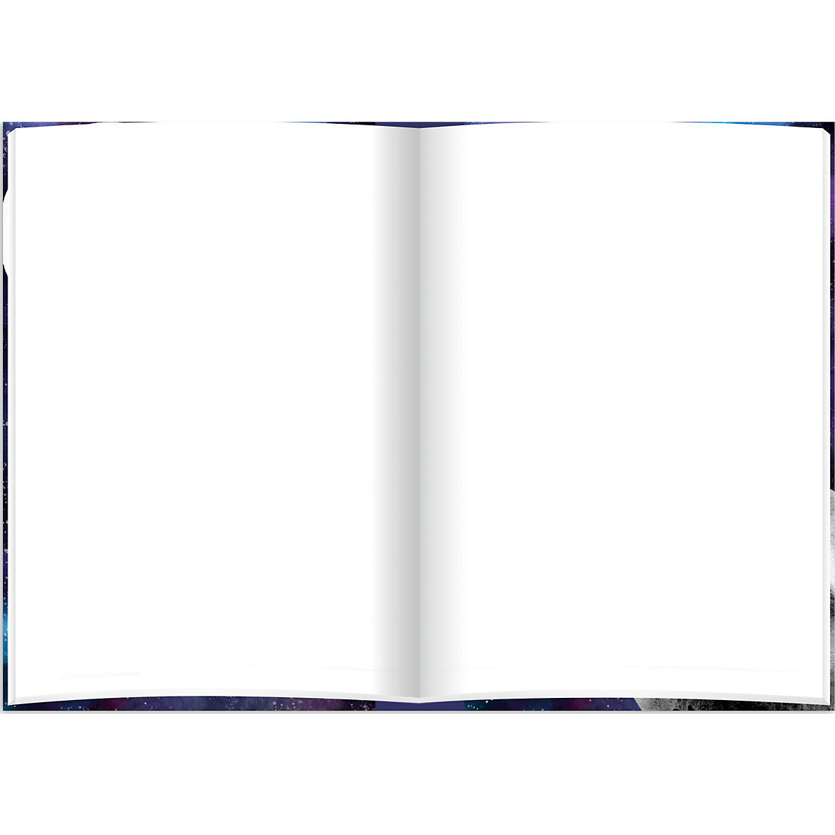 Notizbuch Skatonaut, A4, blanko, 192 Seiten