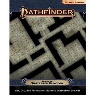 Pathfinder Flip-Mat: Shattered Dungeon