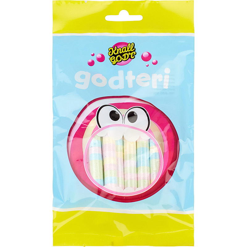 KnallGodt Dropsruller 60 g, Cool