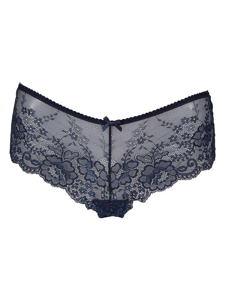 LASCANA 3er-Set: Strings in Dunkelblau/ Creme/ Schwarz günstig kaufen