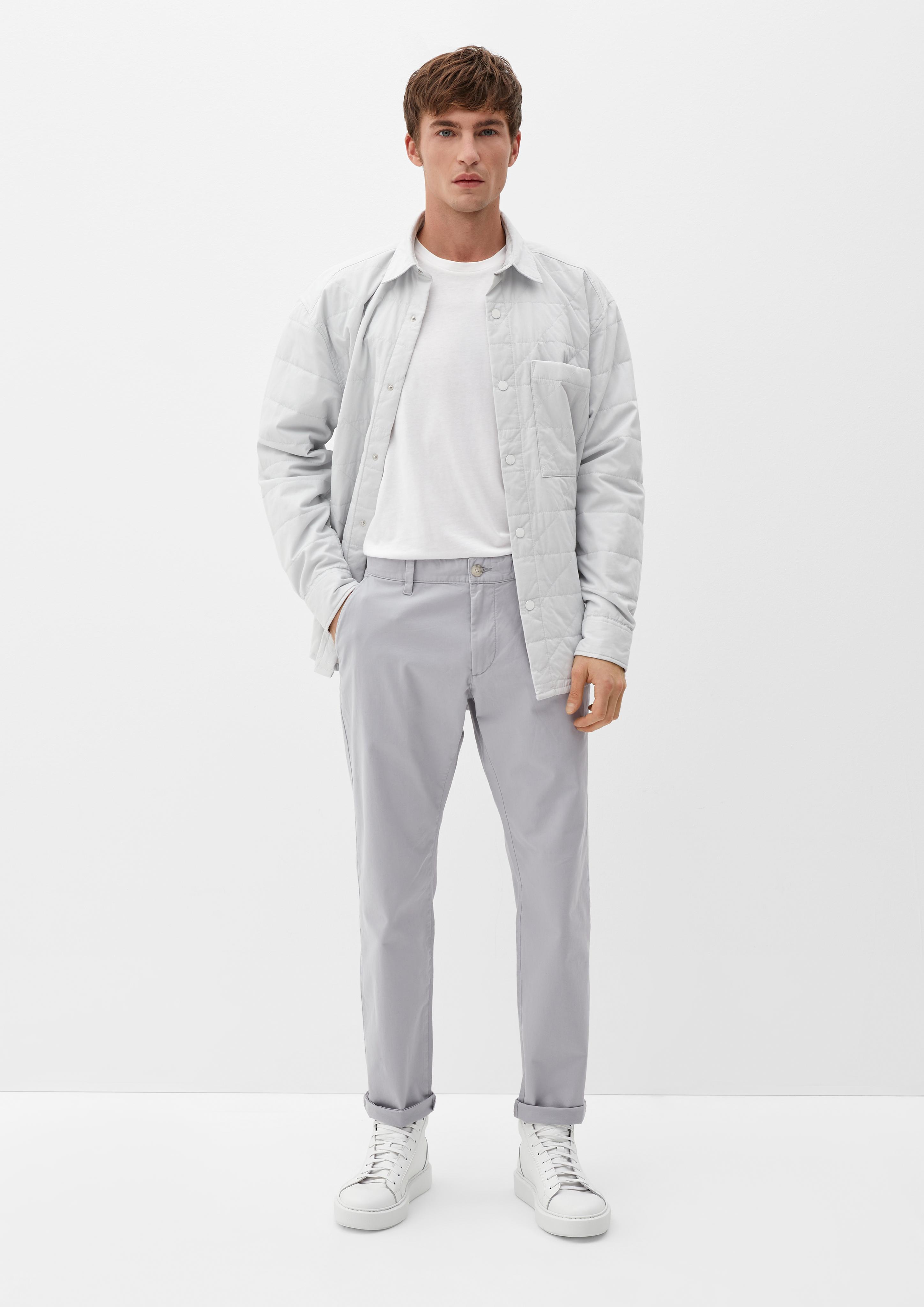 Slim: Chino mit Medium Rise-Bund  2126072-9125