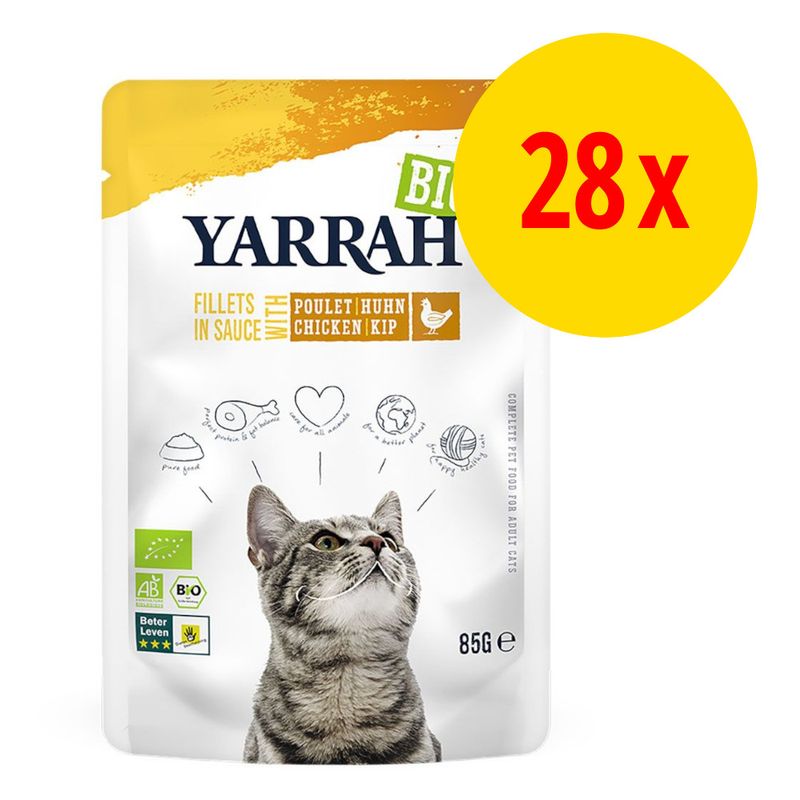 Sparpaket Yarrah Bio Filets in Soße 28 x 85 g