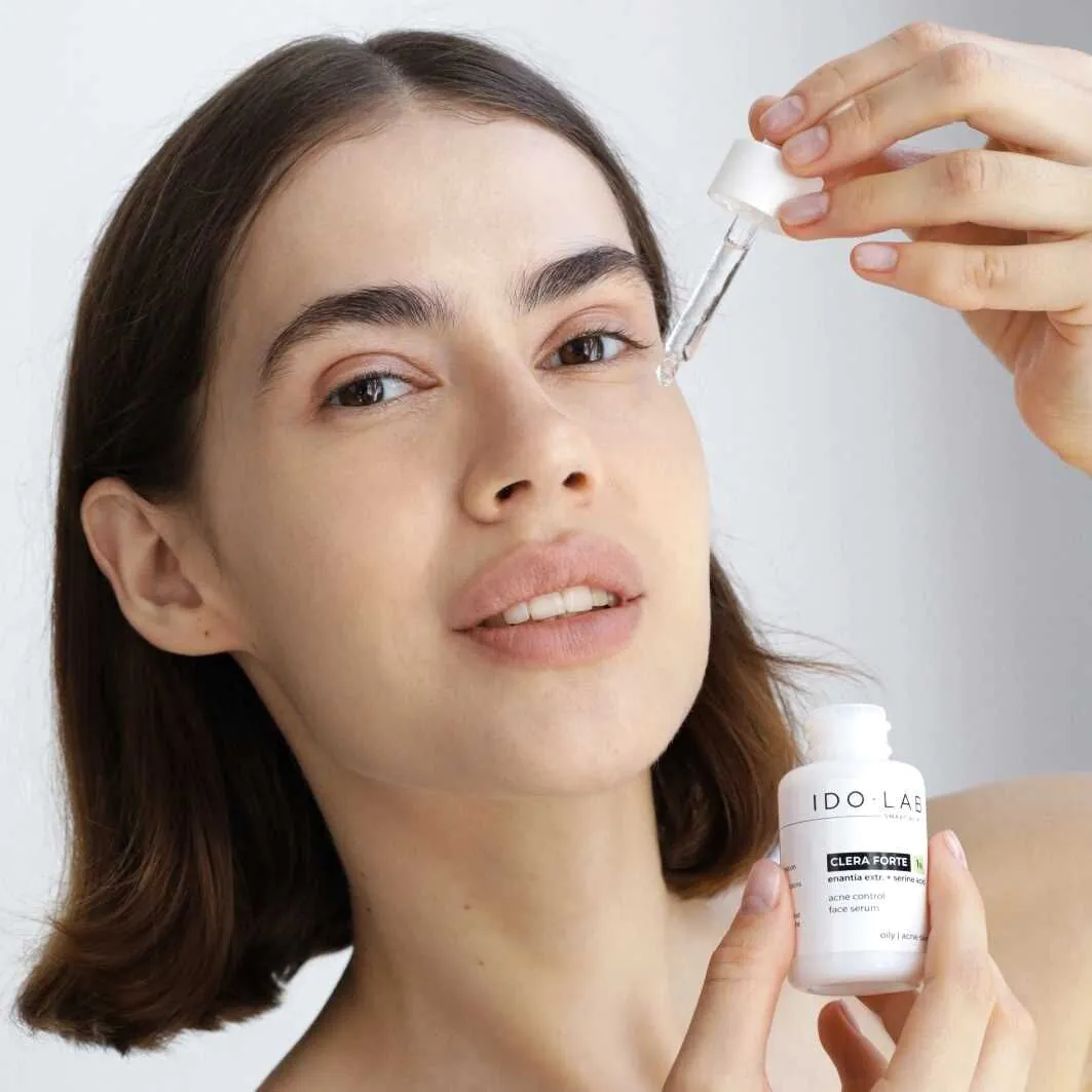 Ido Lab Clera Forte serumas riebiai ir į spuogus linkusiai odai 30 ml