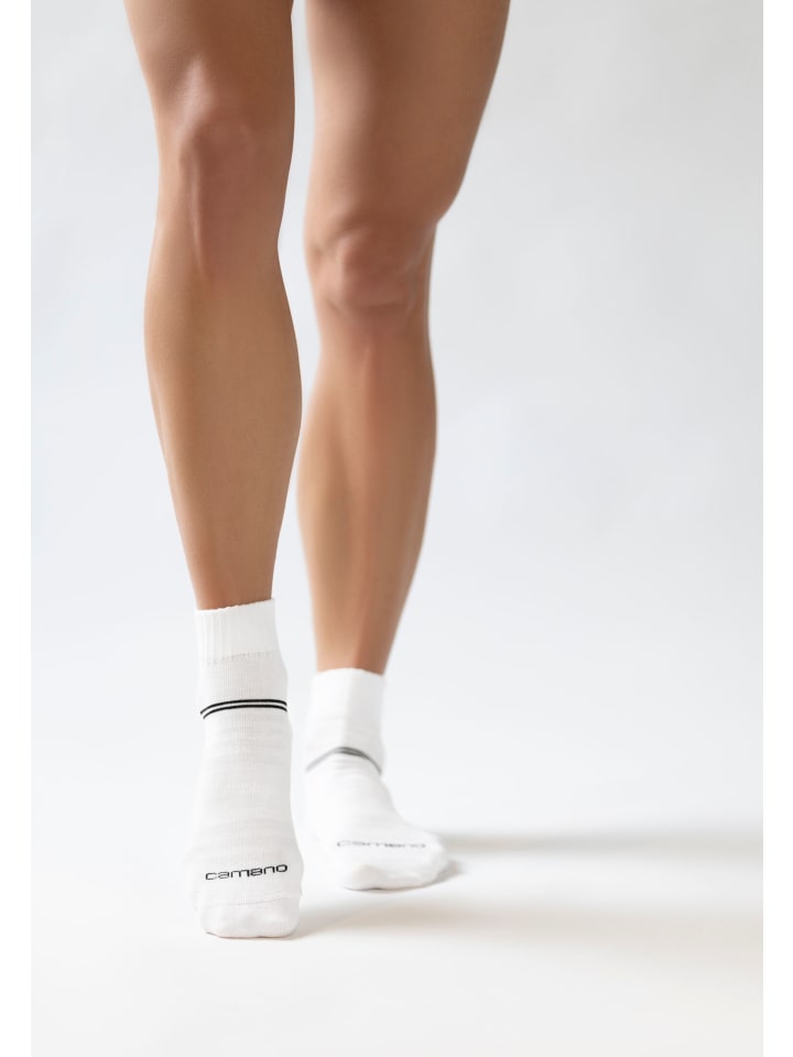 camano Kurzsocken Mesh Ventilation 10er Pack mesh ventilation in Weiß mix günstig kaufen