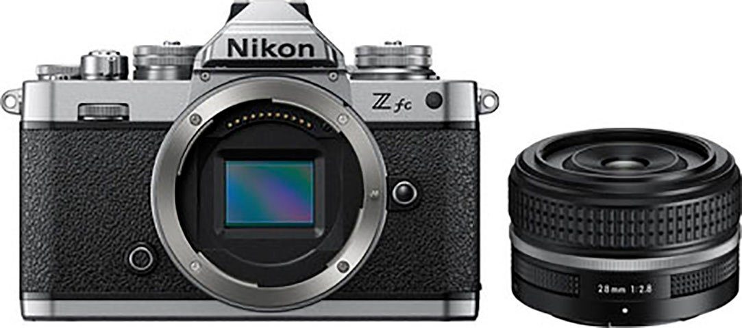 Nikon Kit Z fc + 28 SE Systemkamera (NIKKOR Z 28 mm 1:2,8 SE, 20,9 MP, Bluetooth, WLAN (WiFi)