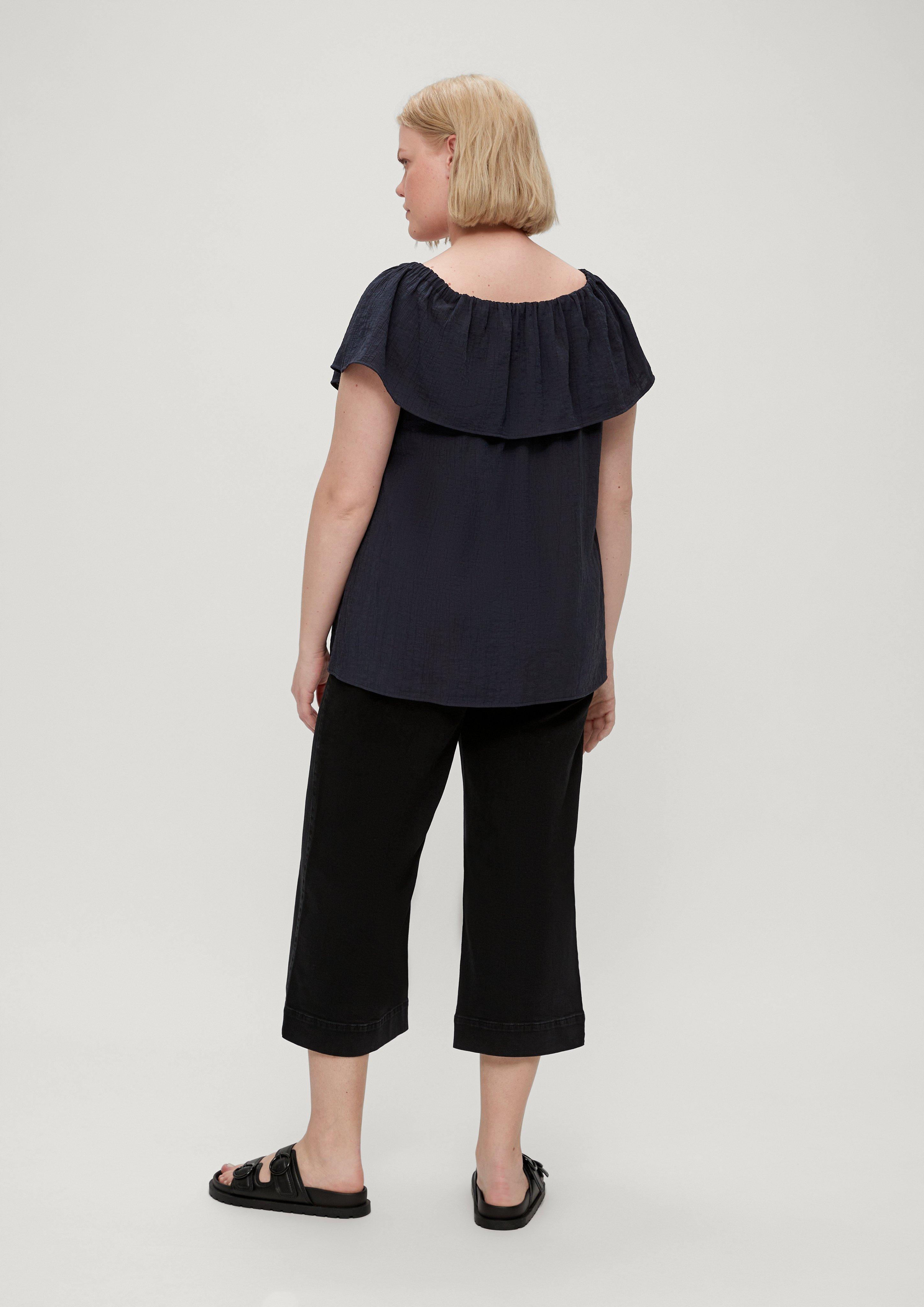 Blusenshirt mit Carmen-Ausschnitt  2129513-5976