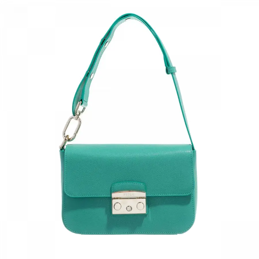 Furla - Furla Shoulder Bags Textil Green - grün