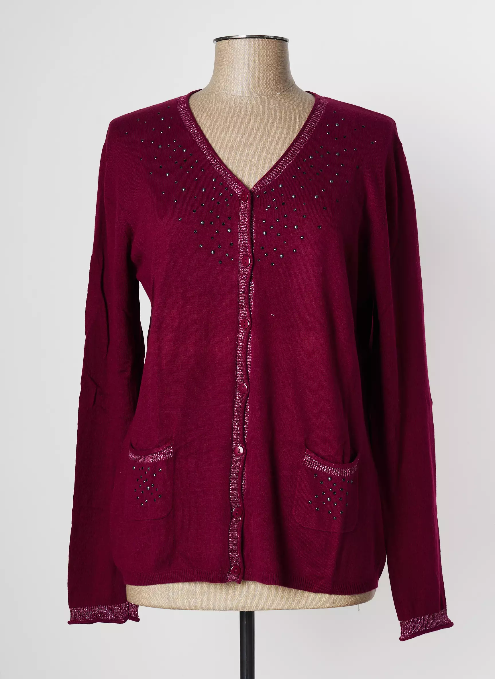 Jac Jac Cardigans Femme couleur violet
