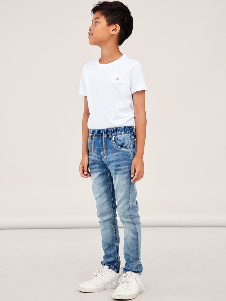name it Jeans regular fit in light blue denim günstig kaufen