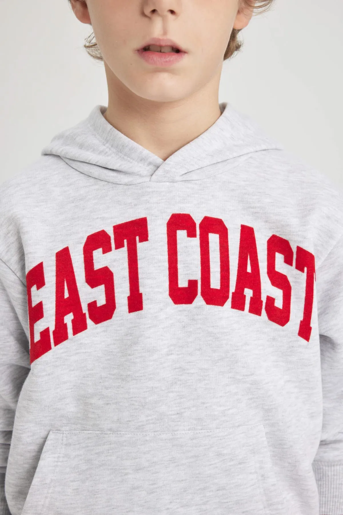 DeFacto  Dickes Sweatshirt mit Kapuze und Aufdruck für Jungen B8986a823cw