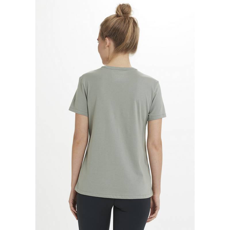 Athlecia KATTY W Slub Tee Printshirt Damen