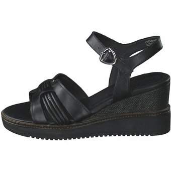 Tamaris Keilsandale in schwarz